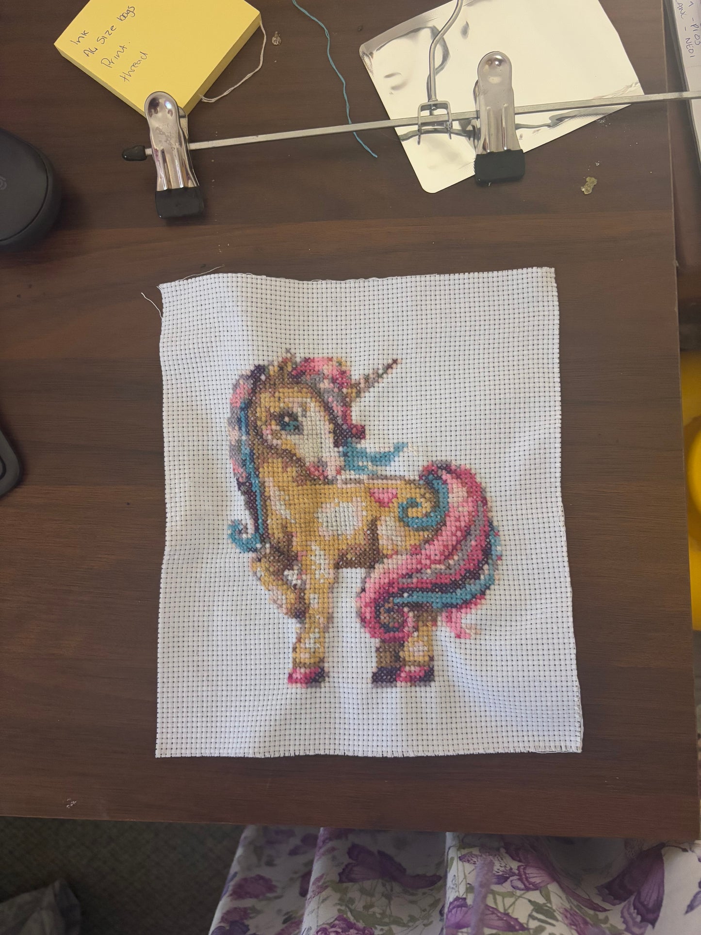 Magical Unicorn Cross Stitch Kit