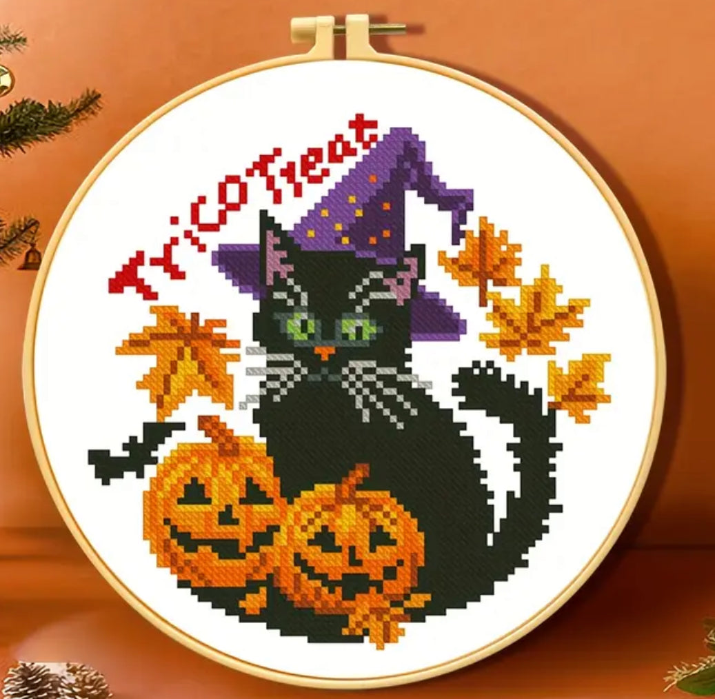 Trick o Treat Cross Stitch Kit