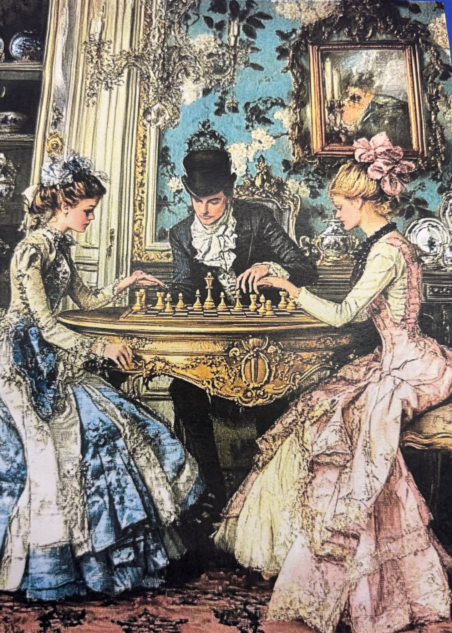 A Game of Chess Cross Stitch Kit