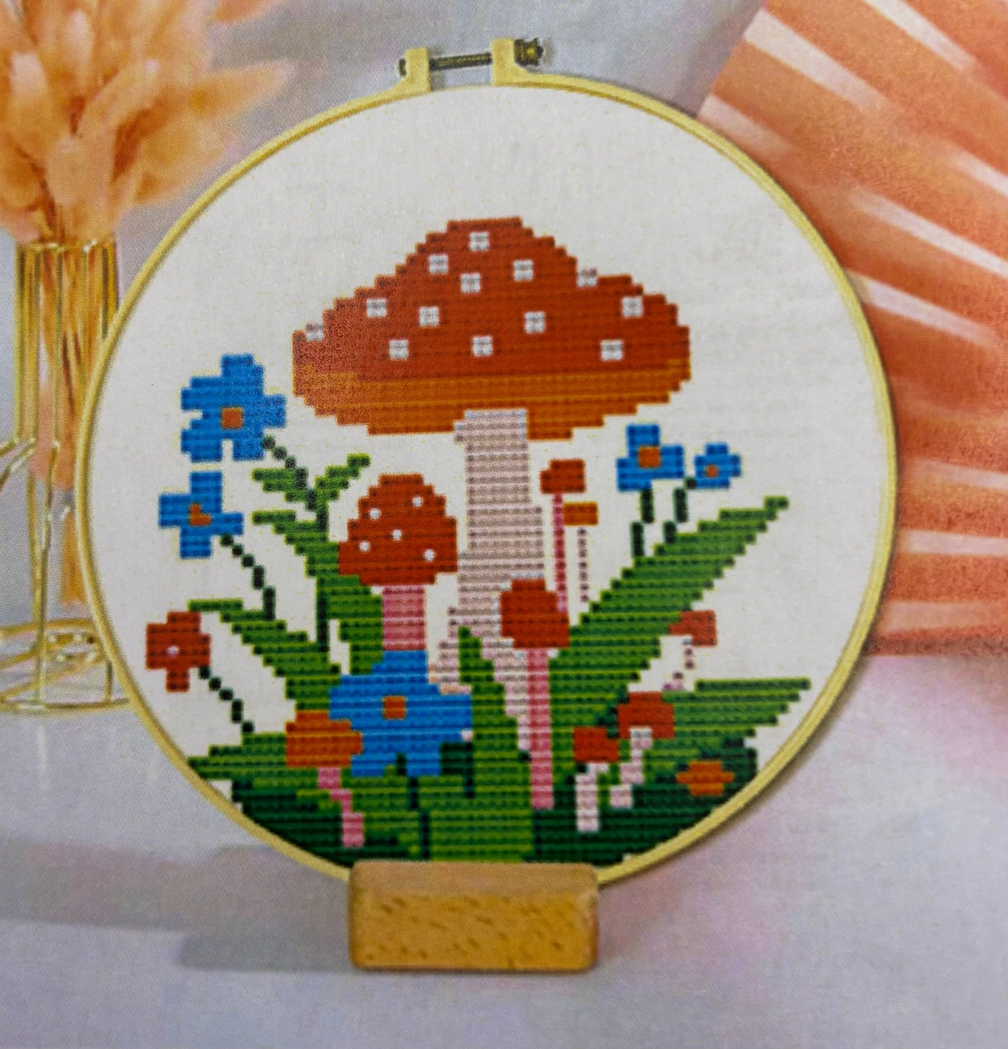 Mushroom Garden Cross Stitch Kit