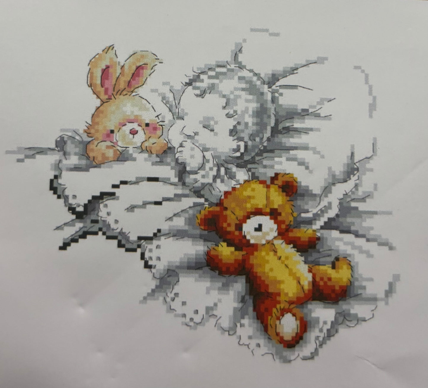 Good Night Baby Cross Stitch Kit