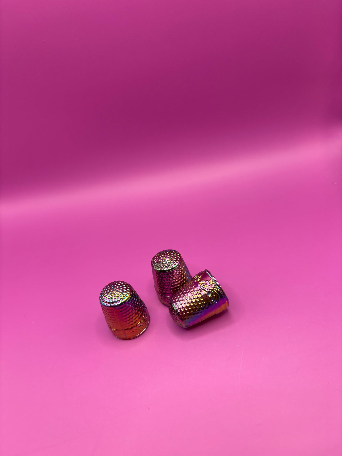 Rainbow Vintage Thimble