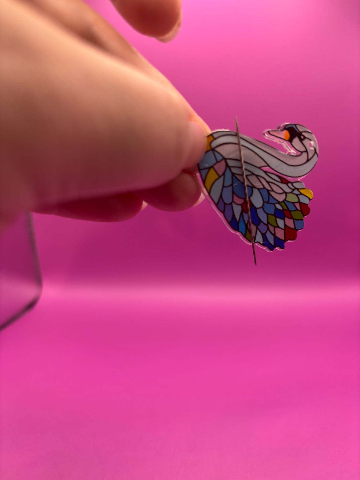Swan Magnetic Needle Holder