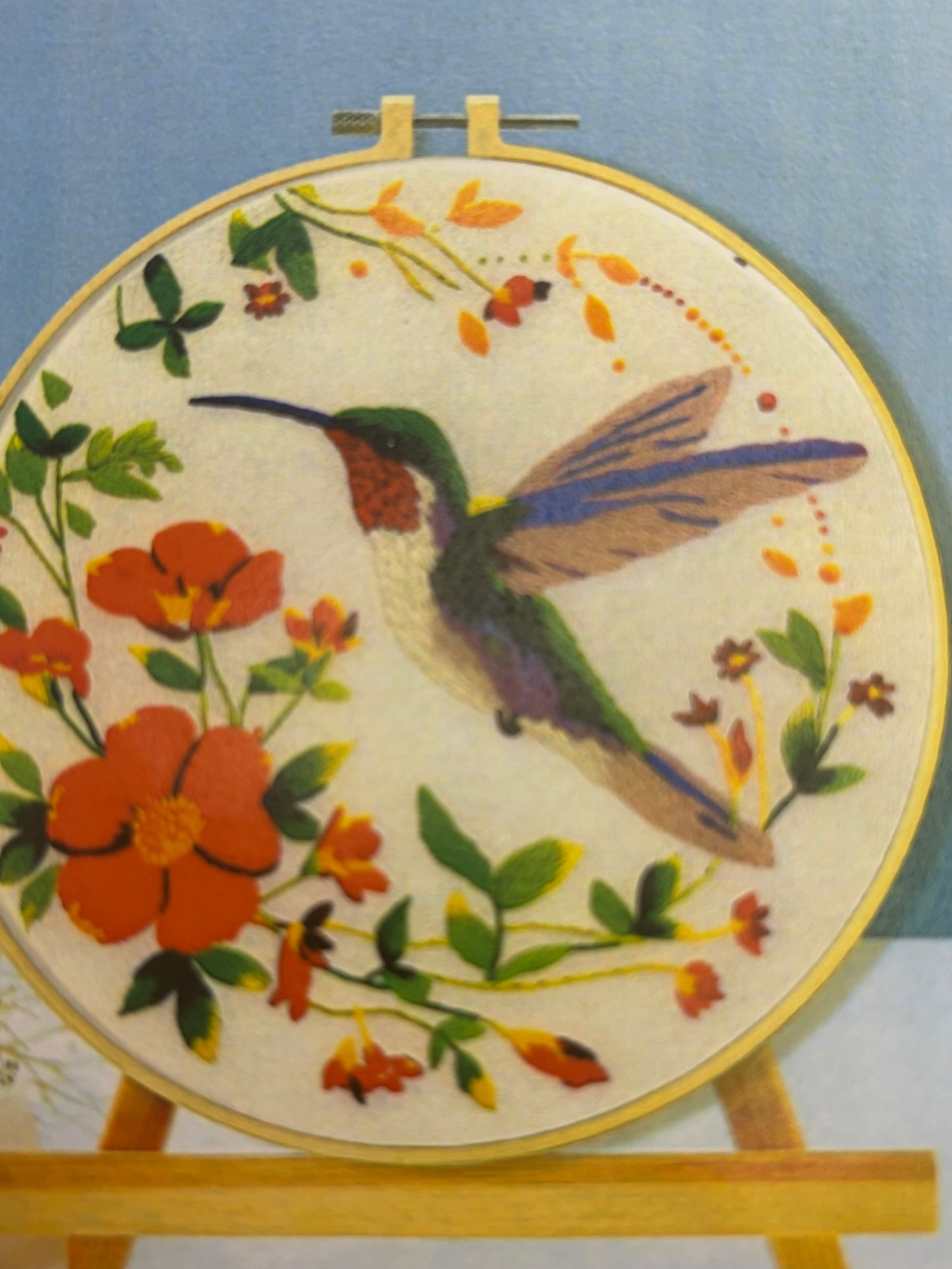 Humming Bird Cross Stitch Kit