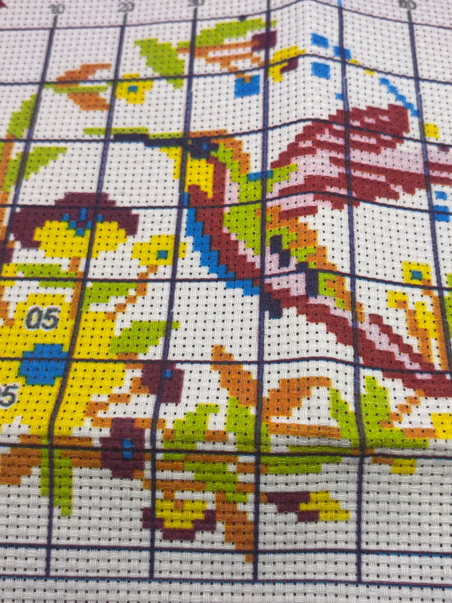 Humming Bird Cross Stitch Kit