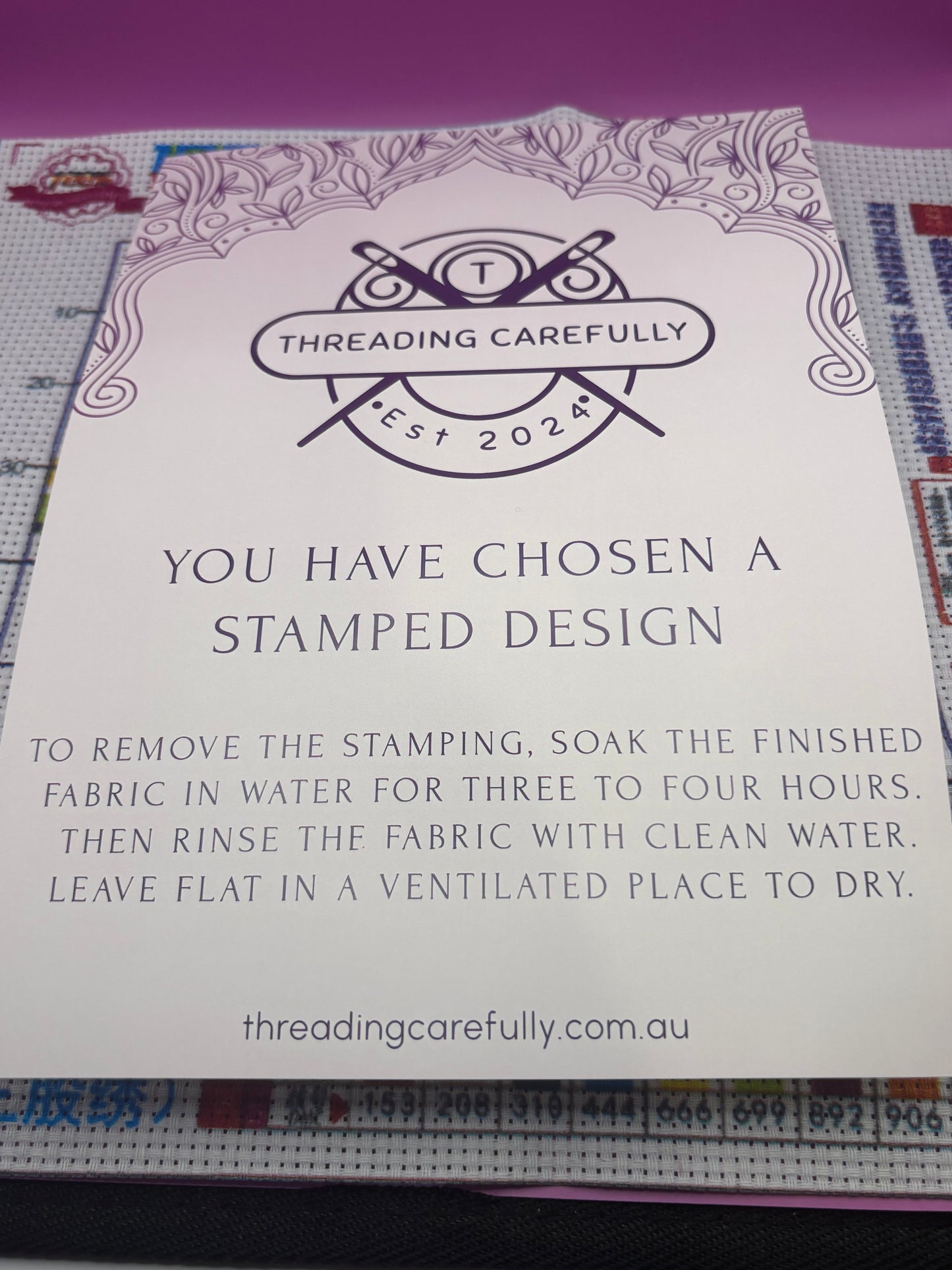 Humming Bird Cross Stitch Kit