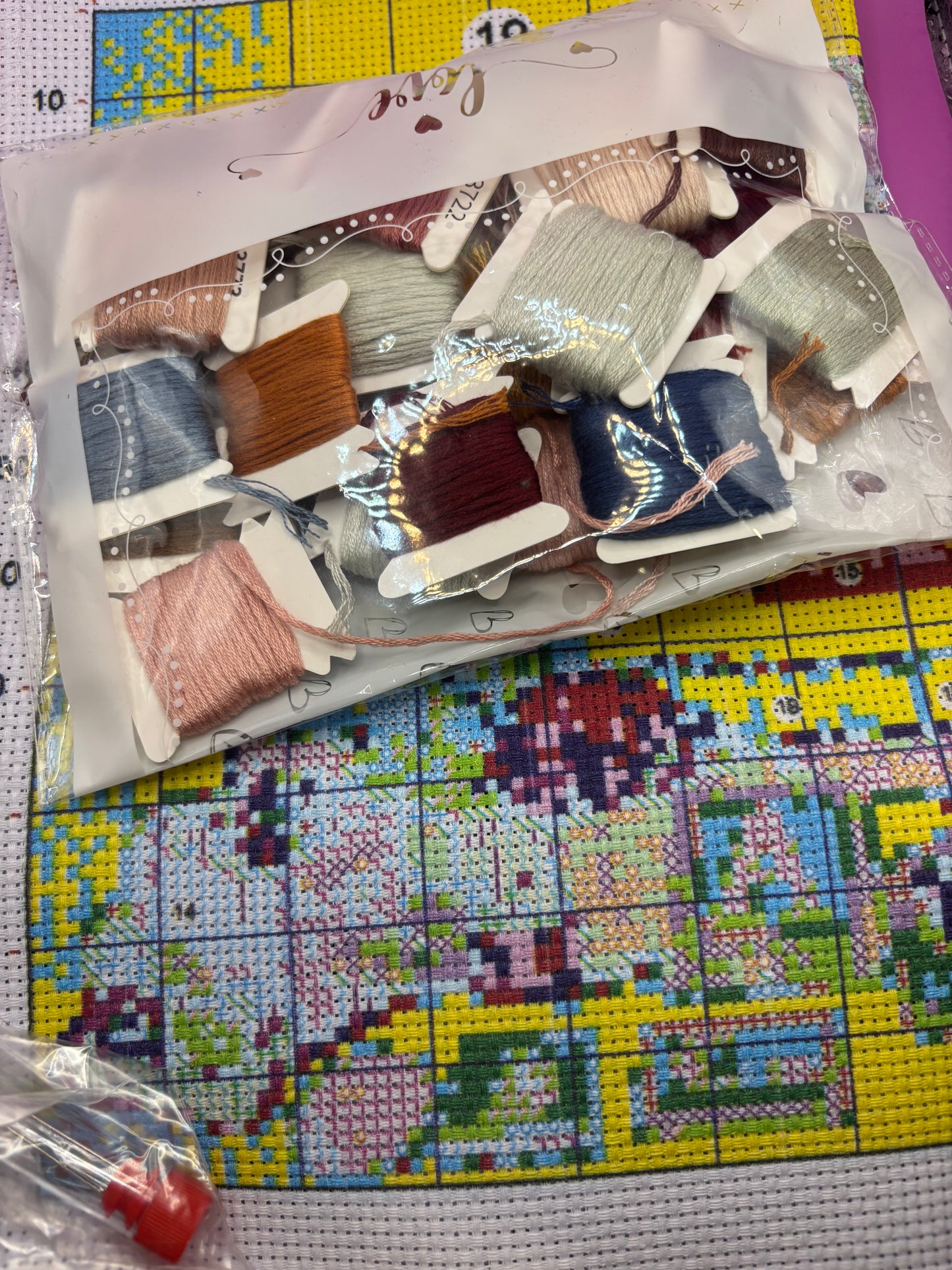Teddies and Toys Cross Stitch Kit