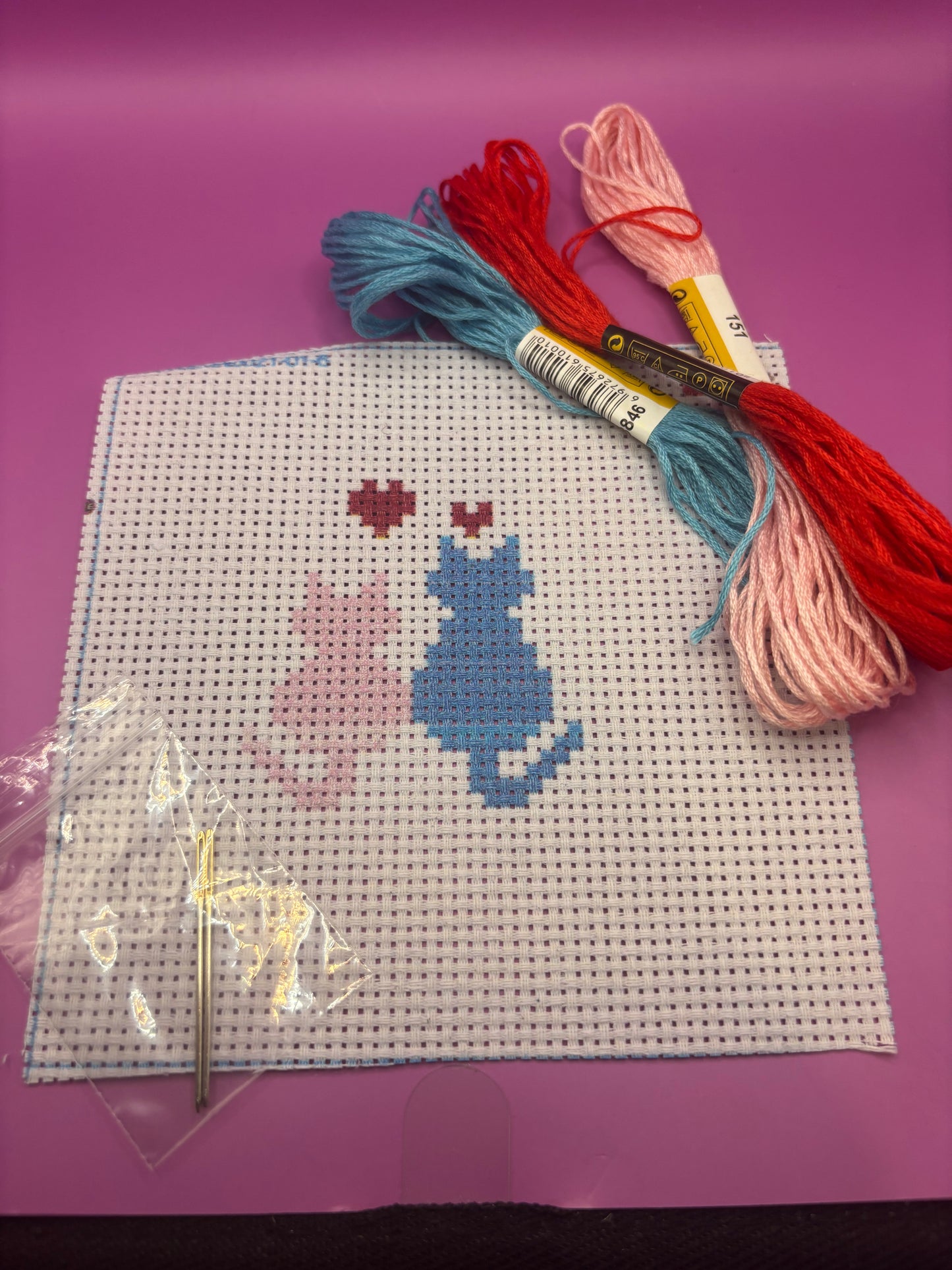 Mini Cross Stitch Kit