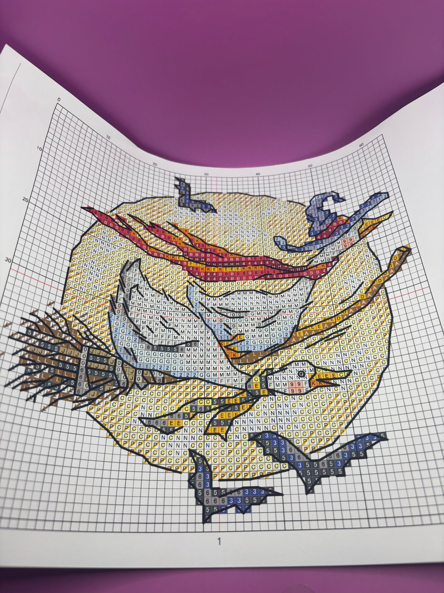 Riding on a Broom Cross Stitch Kit