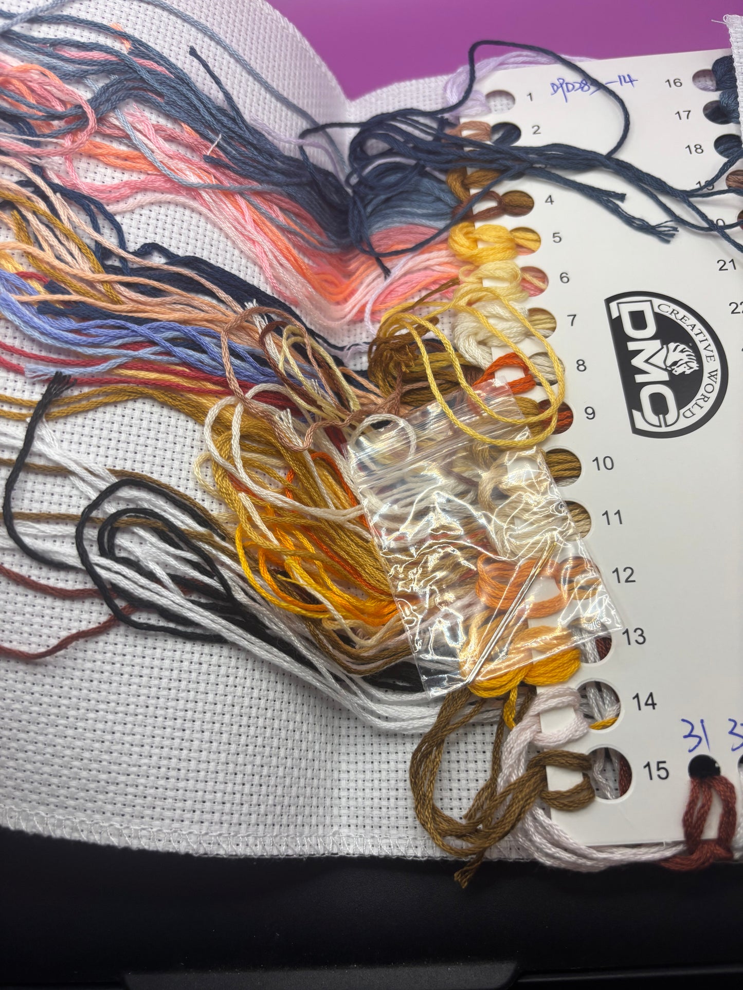 Fox Hot Air Balloon Cross Stitch Kit