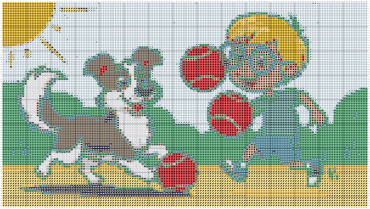 Border Collie and Friend PDF Cross Stitch Pattern - Threading Carefully