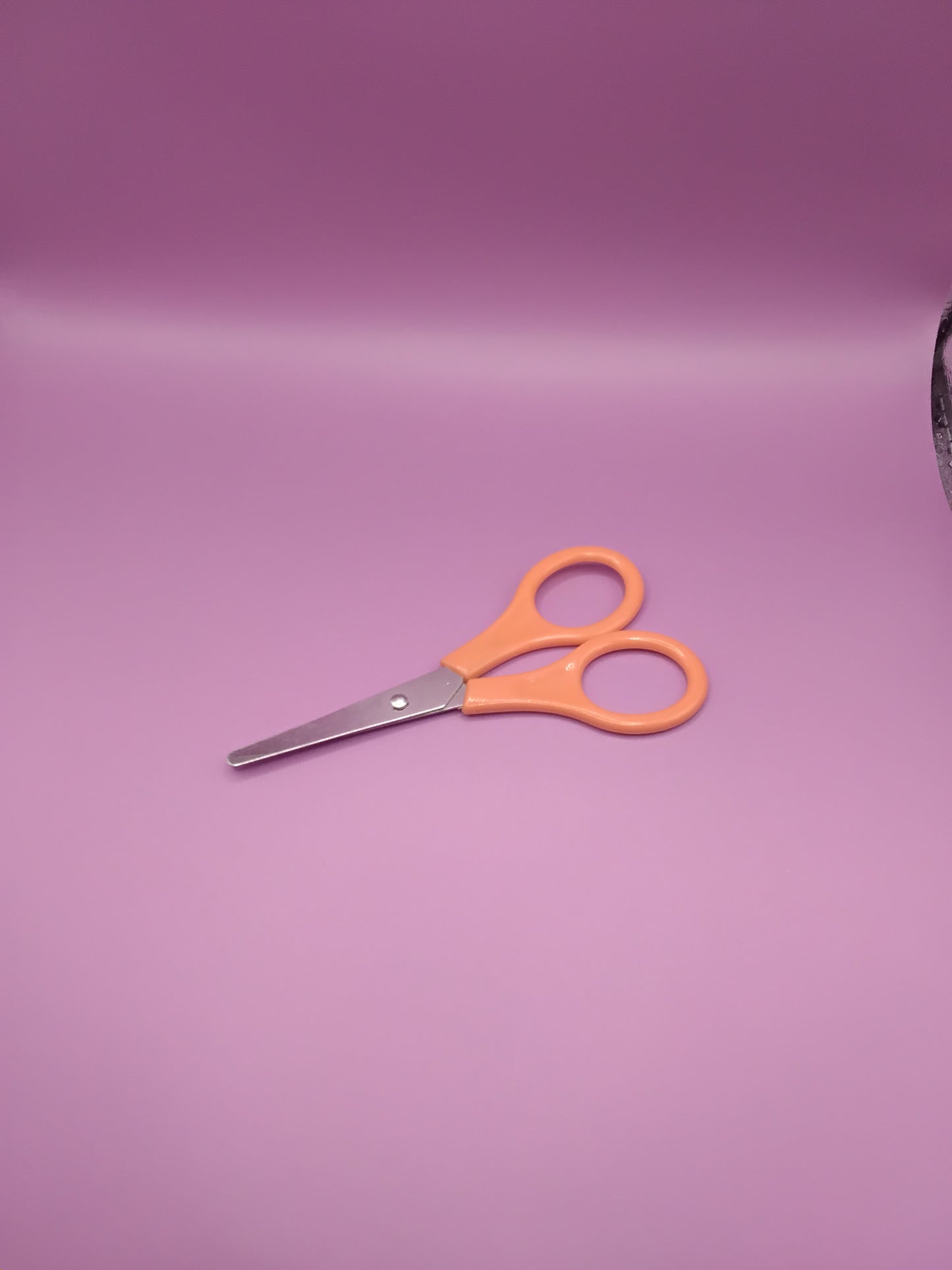Plastic sewing scissors