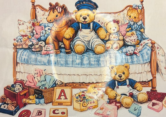 Teddies and Toys Cross Stitch Kit