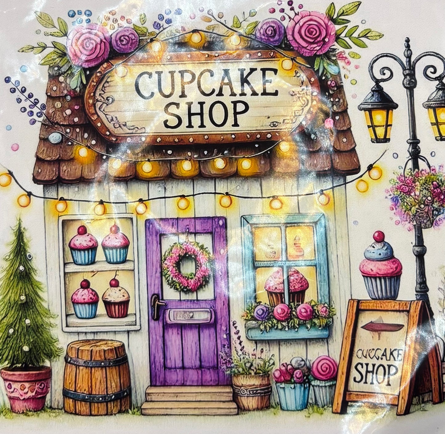 Cup Cake Shop Cross Stitch Kit