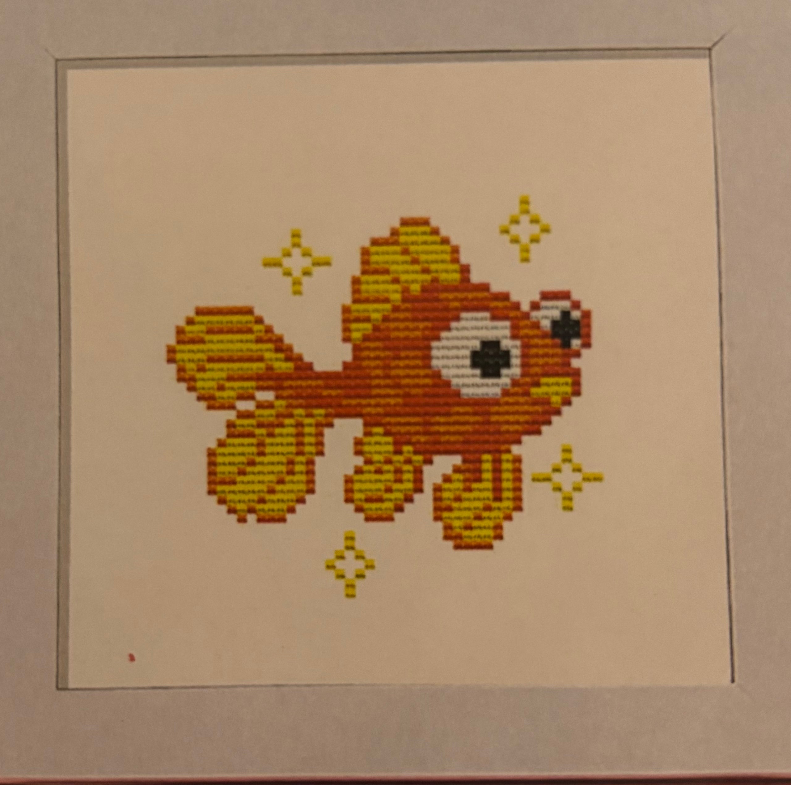 Fish Cross Stitch Kit - Threading Carefully
