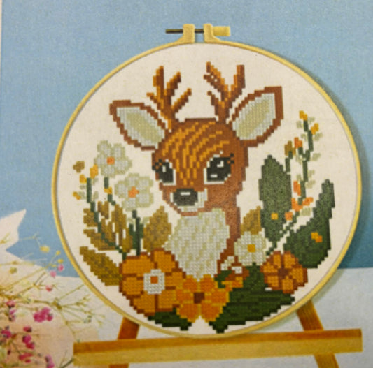 Deer Cross Stitch Kit