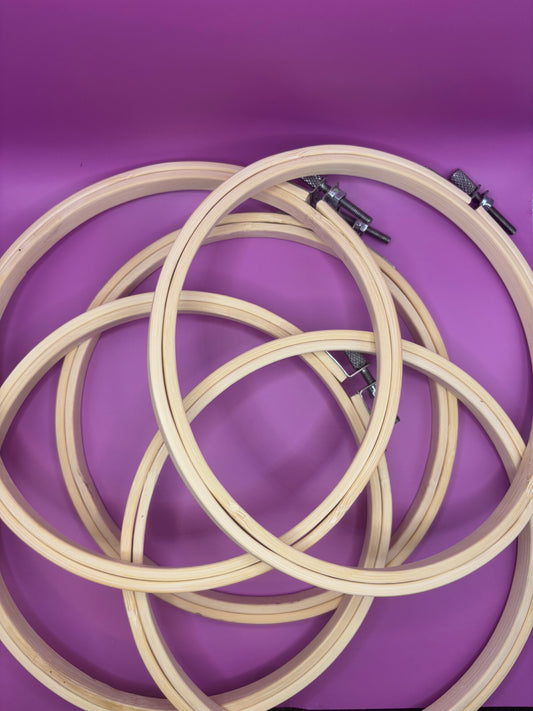 Embroidery Hoop - 6 inch bamboo