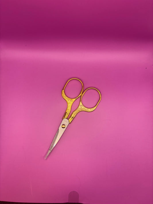Stainless Steel Sewing Scissors - Gold