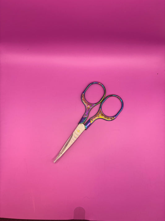 Stainless Steel Sewing Scissors - Rainbow