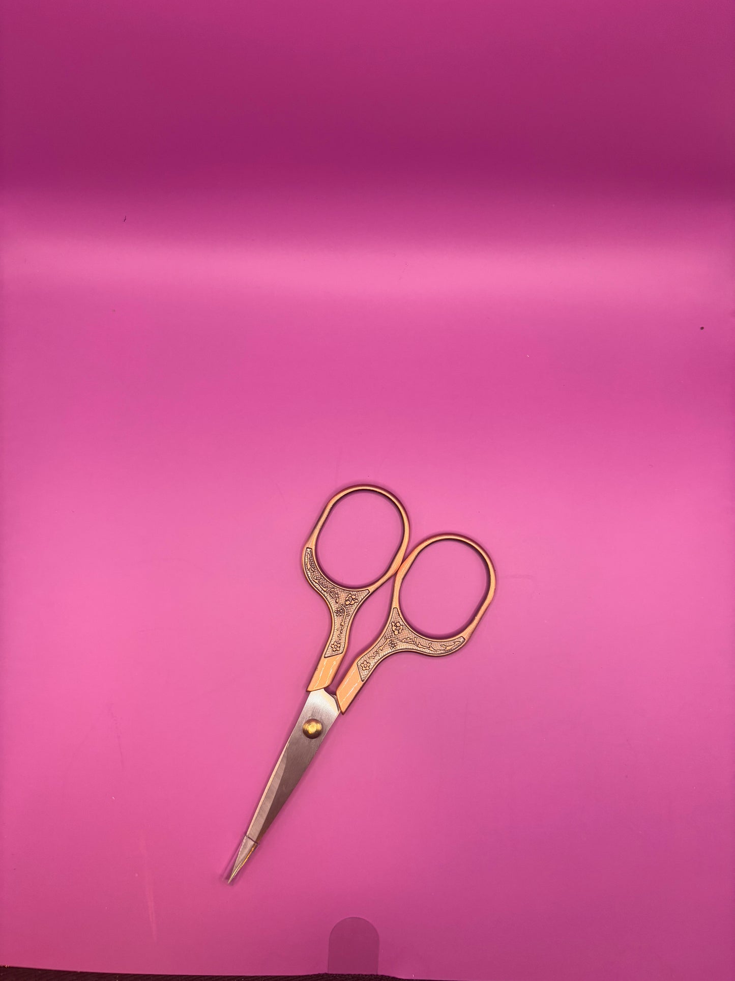 Stainless Steel Sewing Scissors - Rose Gold