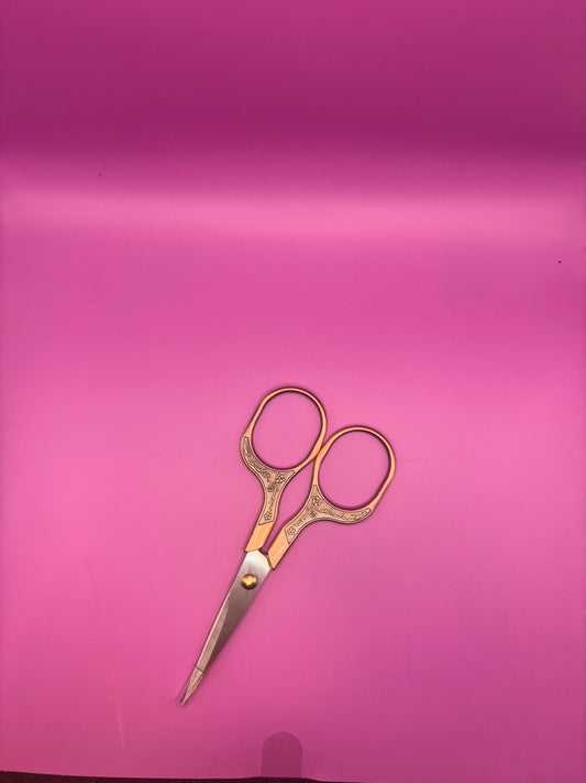 Stainless Steel Sewing Scissors - Rose Gold