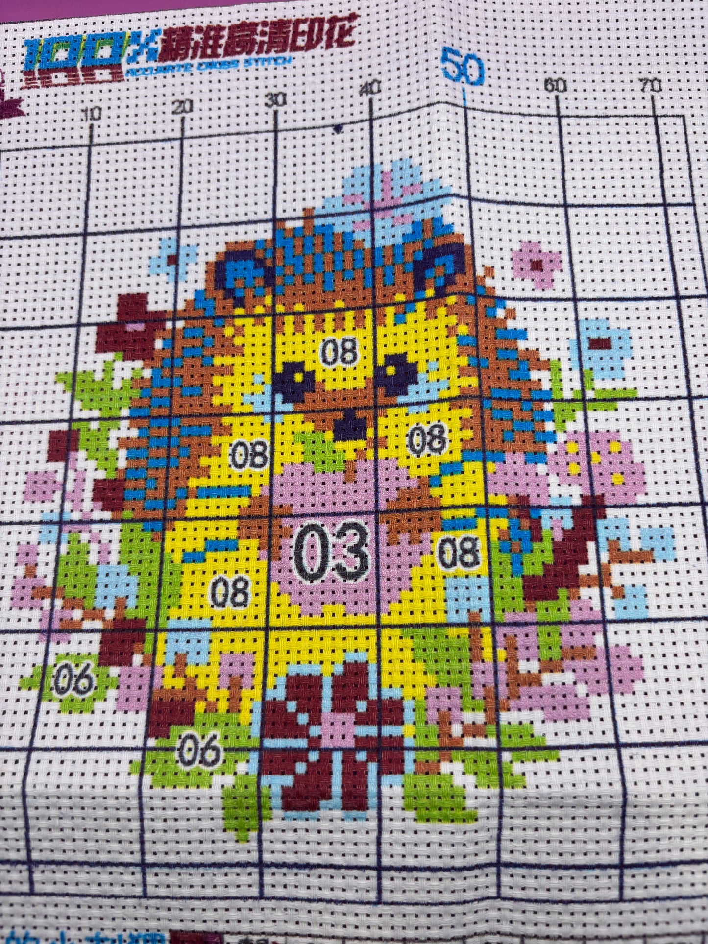 Hedgehog Cross Stitch Kit