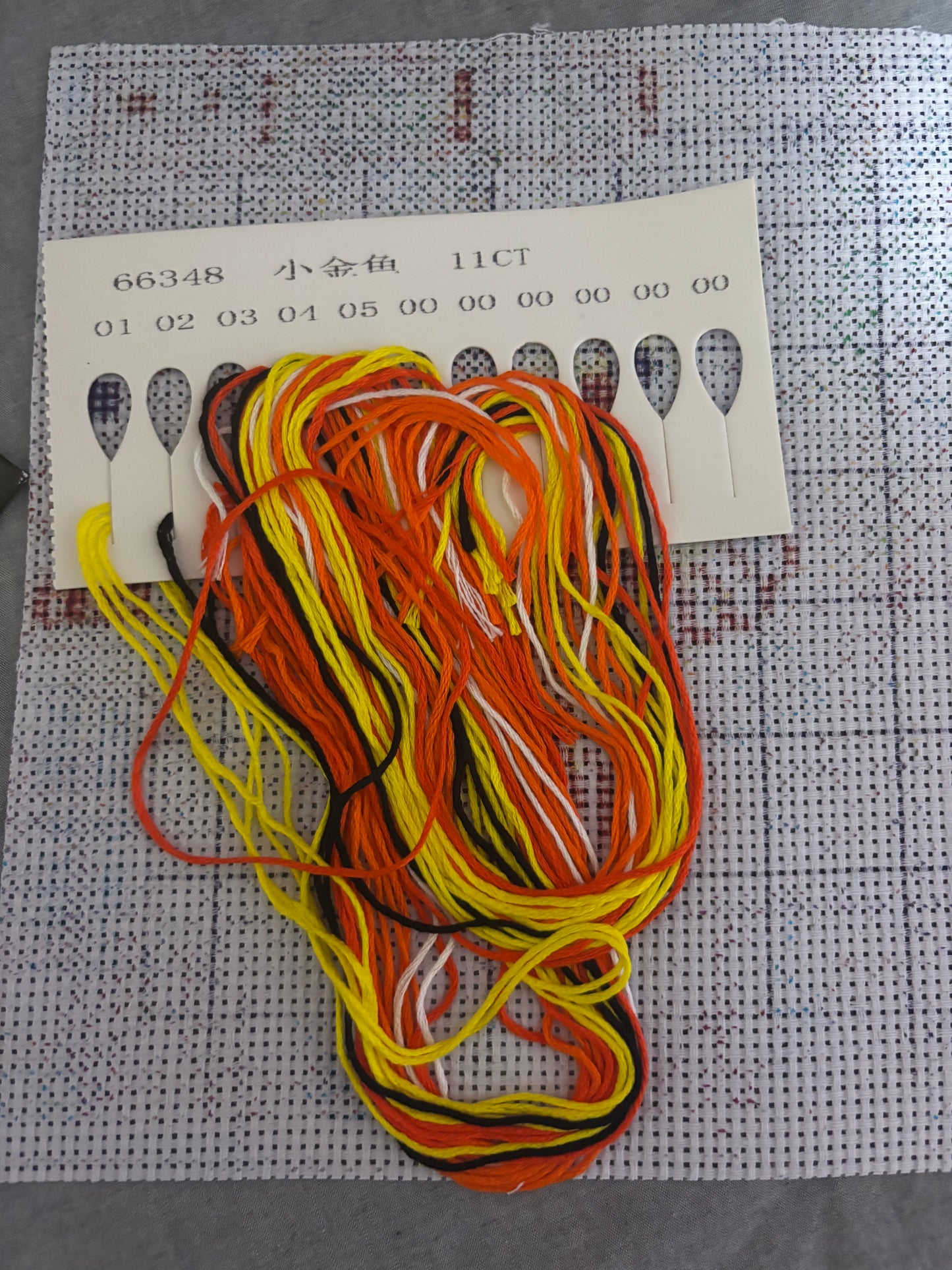 Fish Cross Stitch Kit