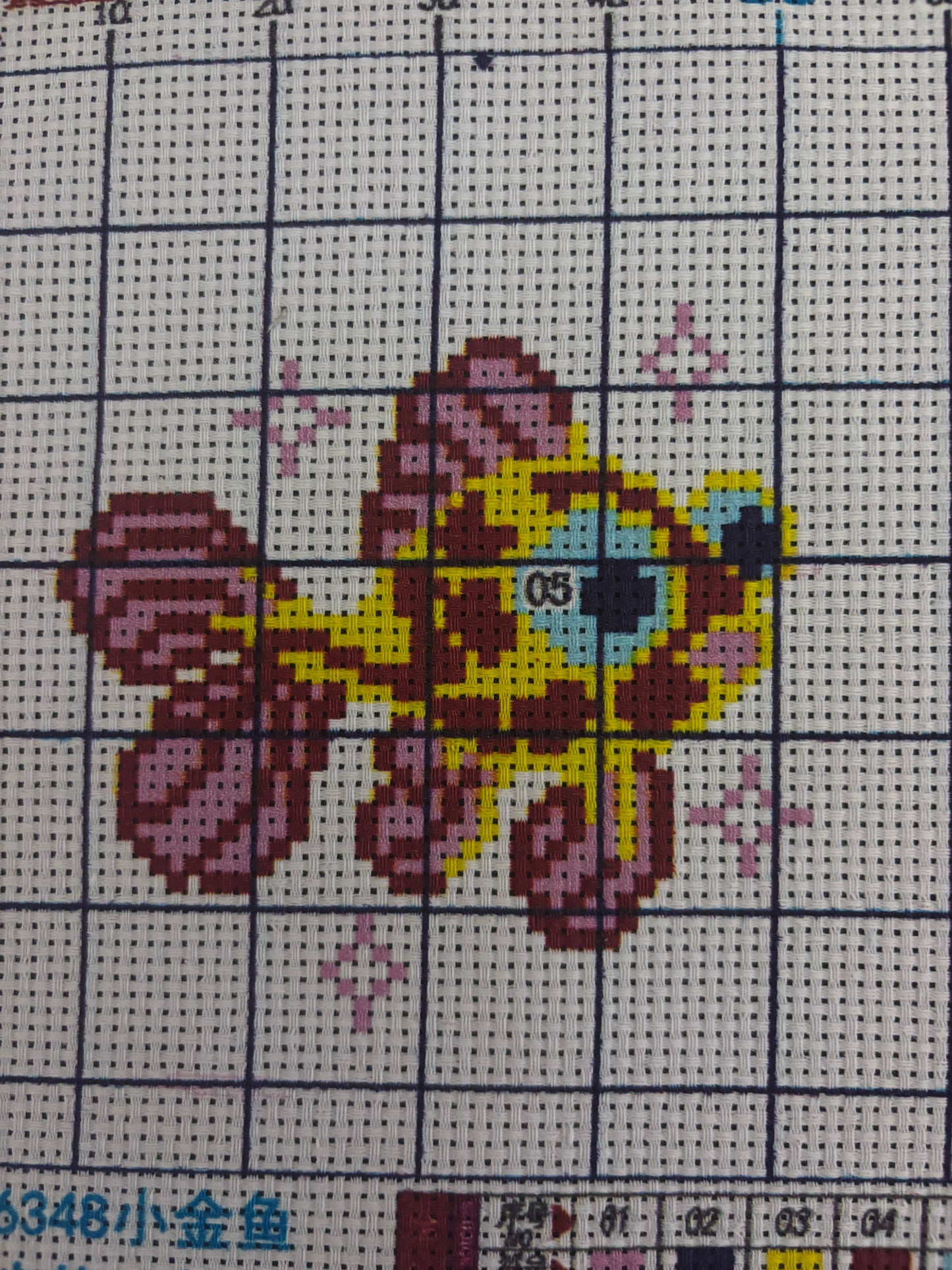 Fish Cross Stitch Kit