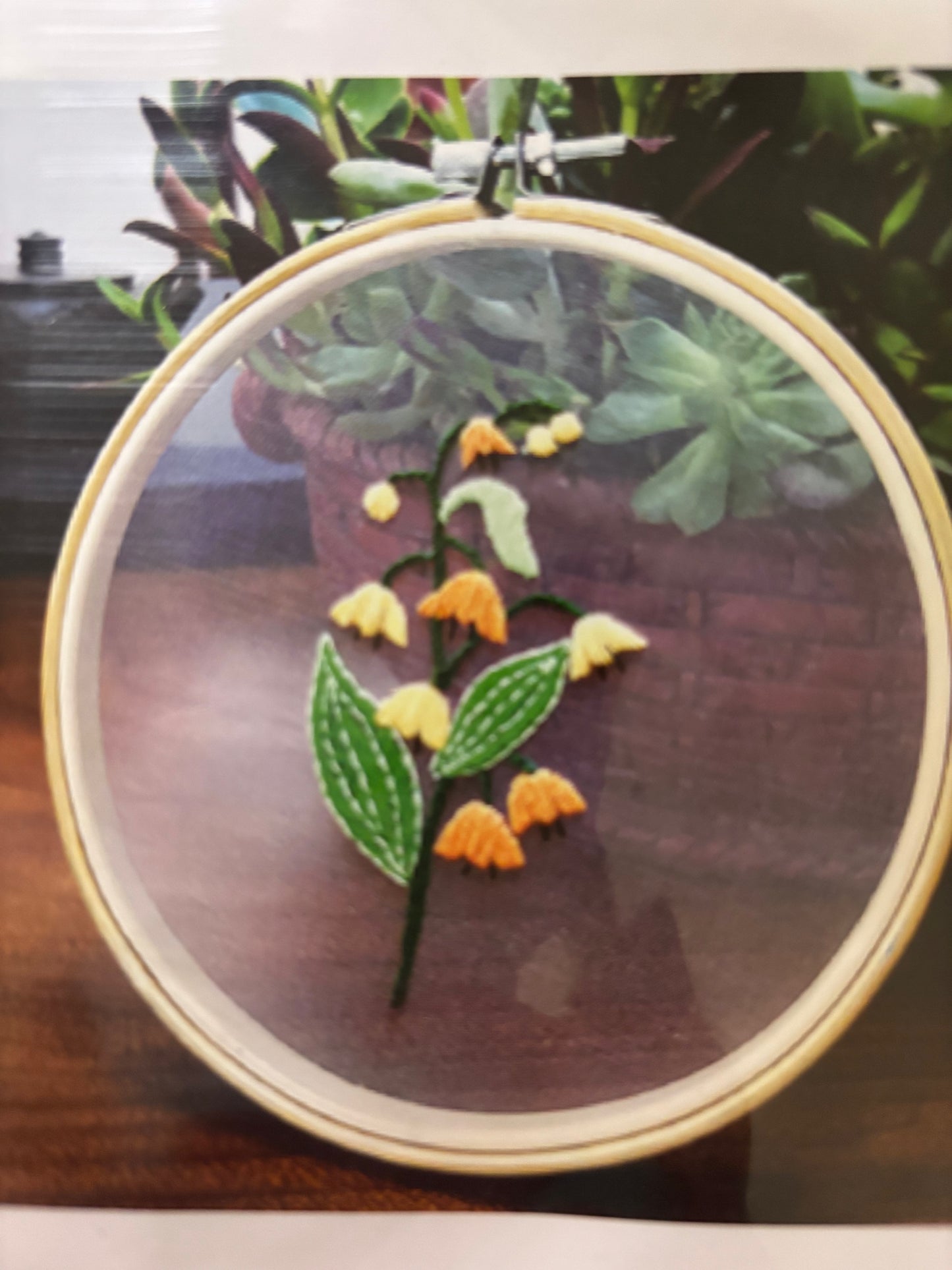 Cactus Embroidery Kit