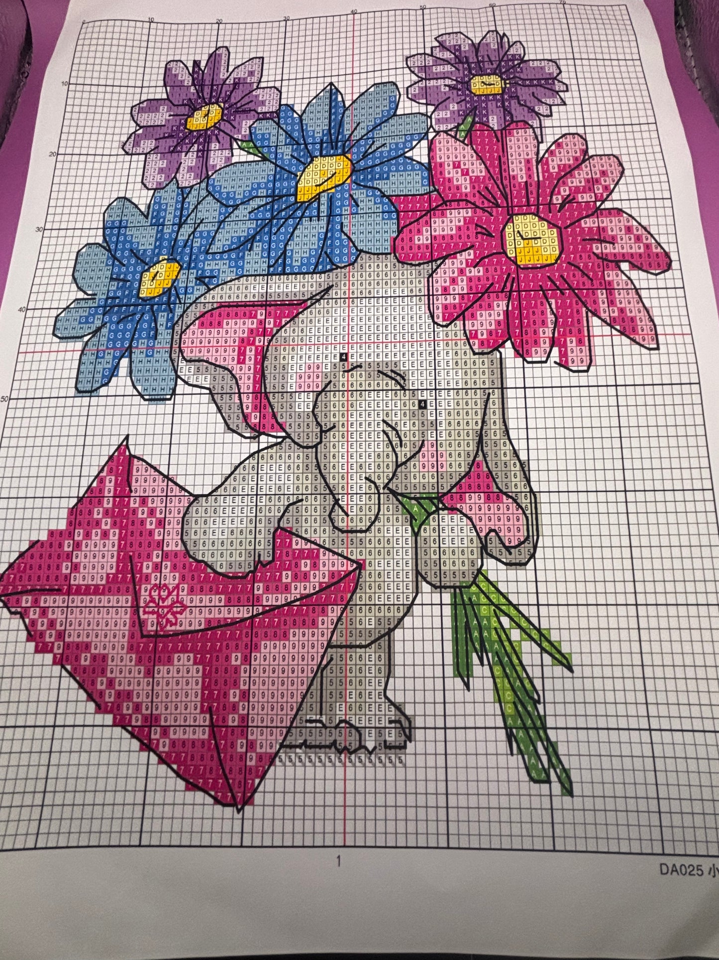 The Elephant Messenger Cross Stitch Kit