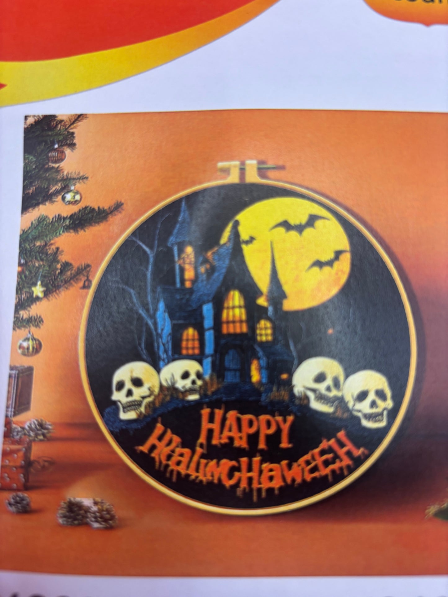 Happy Halloween Cross Stitch Kit