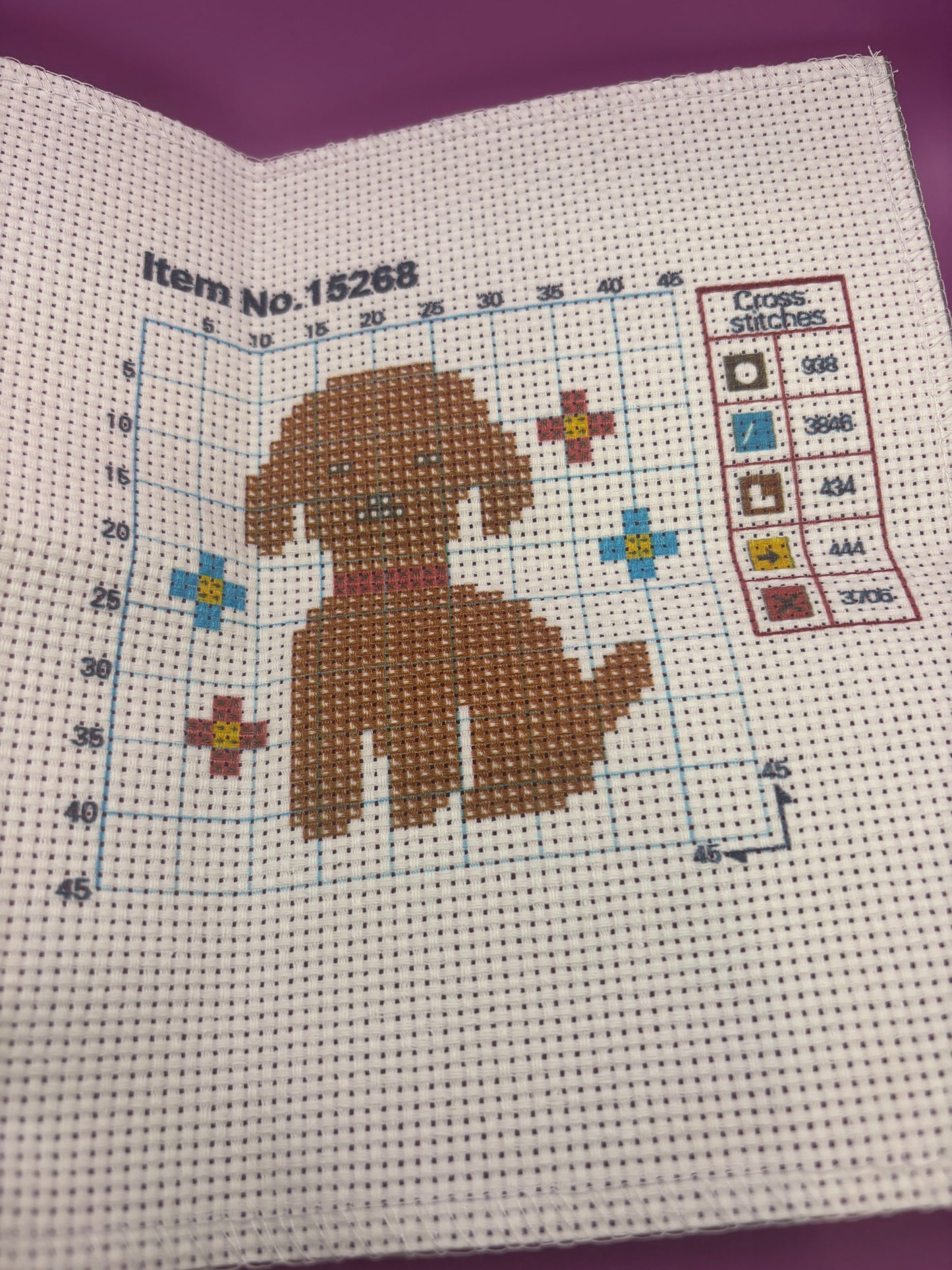 Dog Cross Stitch kit