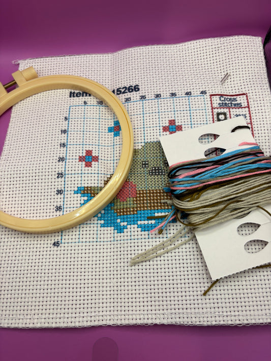 Baby Seal Cross Stitch Kit