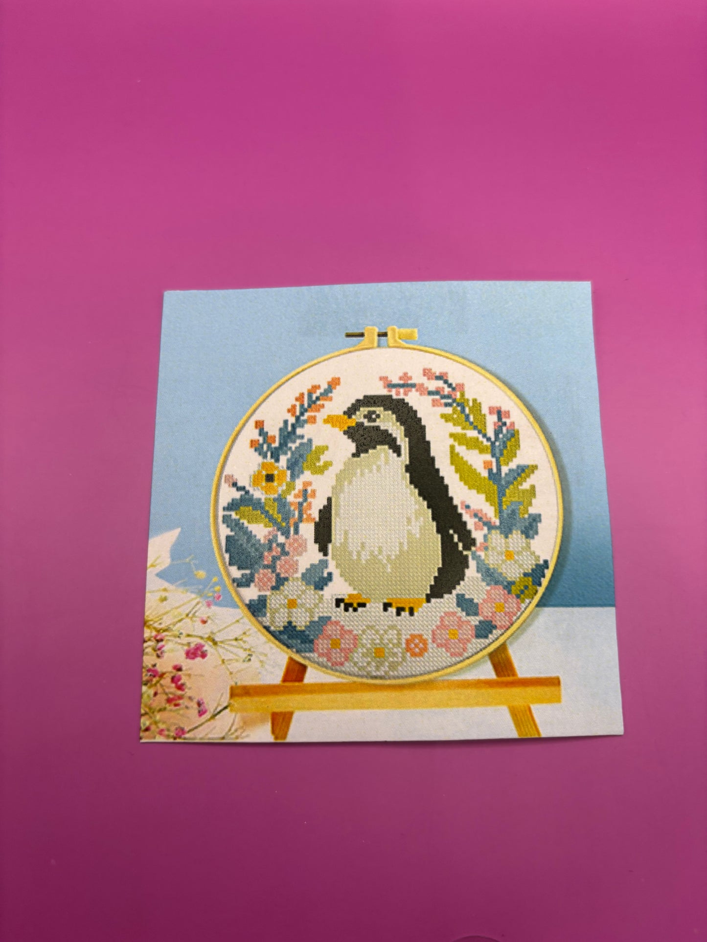 Penguin Cross Stitch Kit