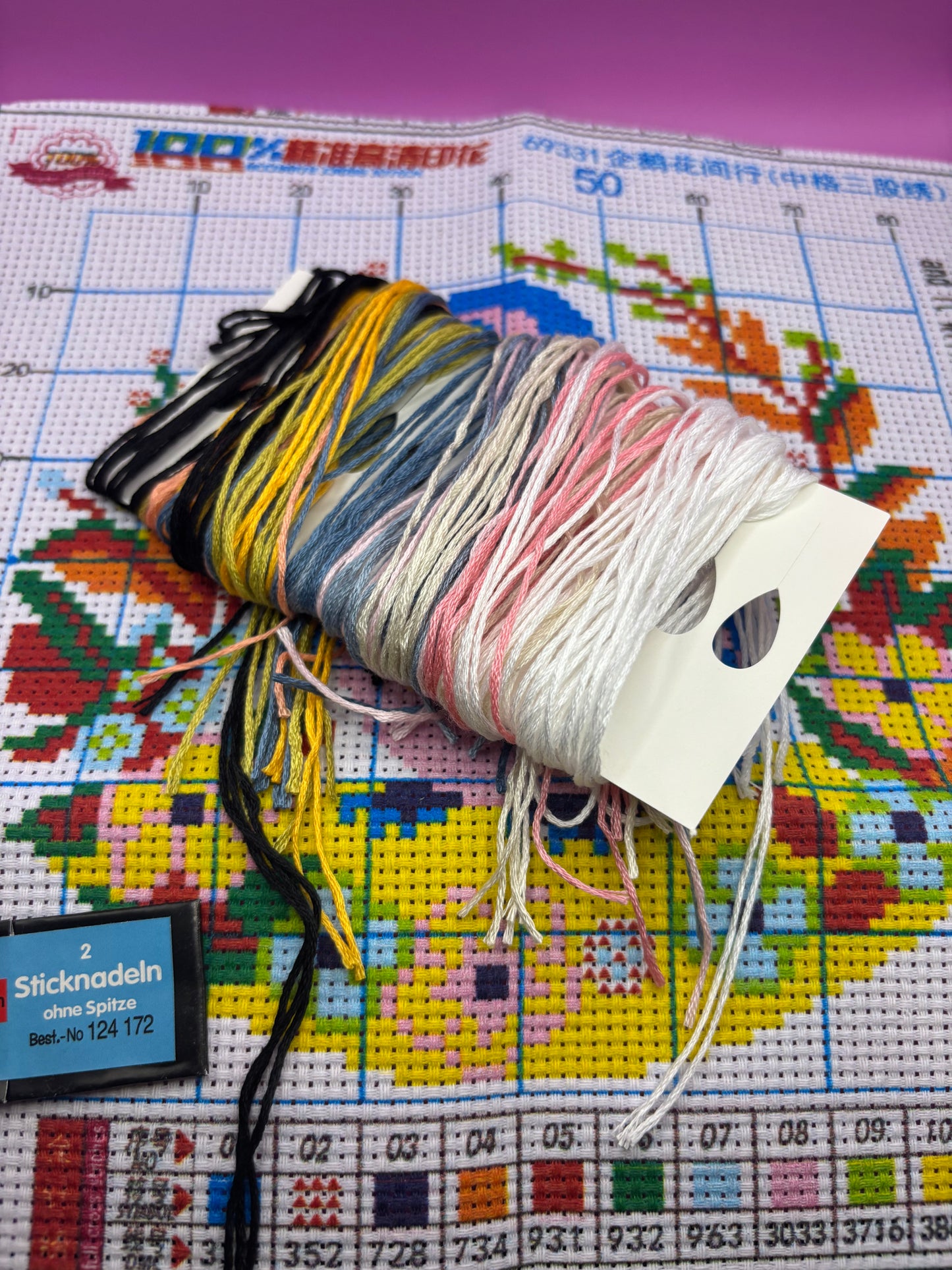 Penguin Cross Stitch Kit
