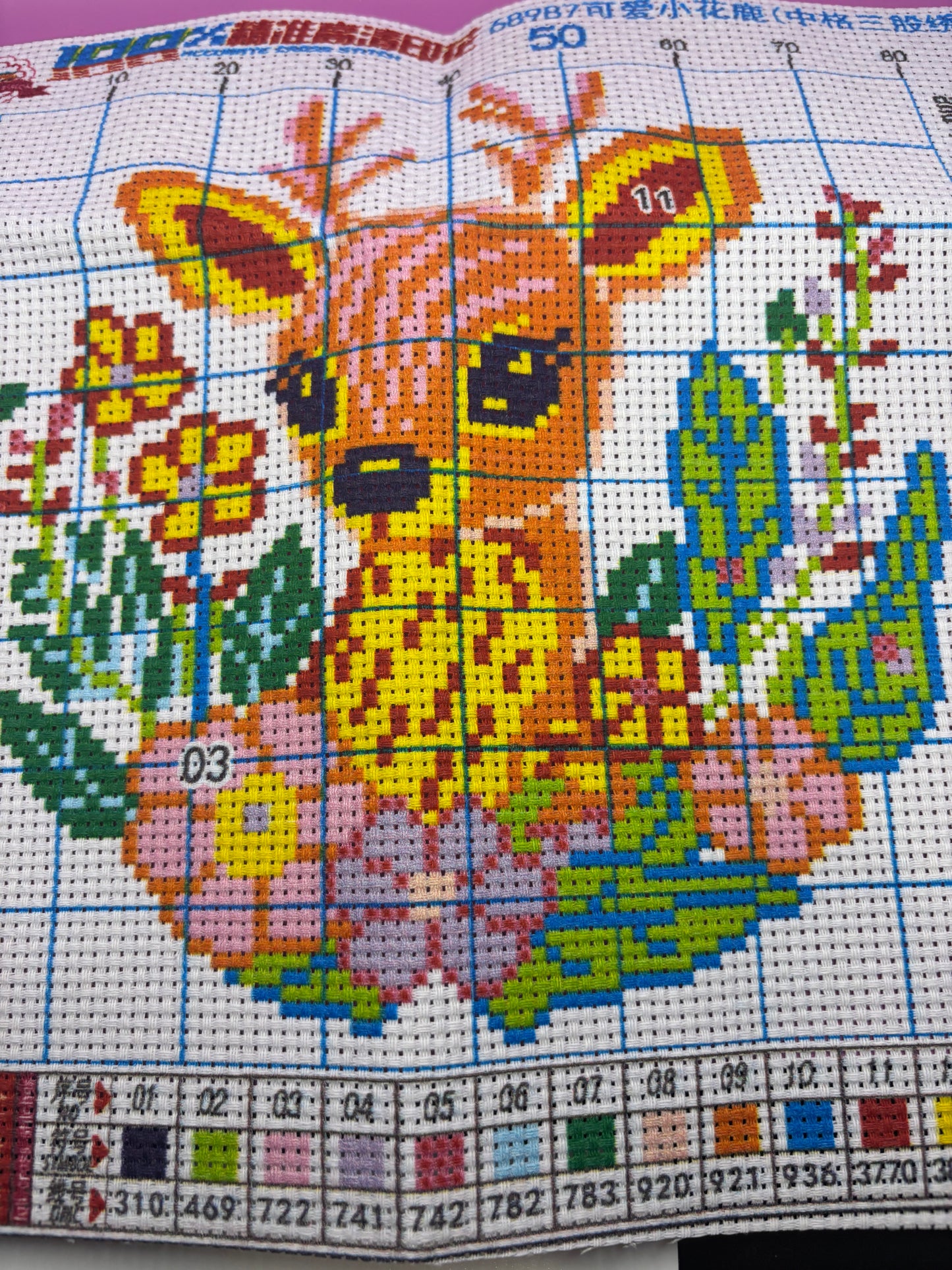 Deer Cross Stitch Kit