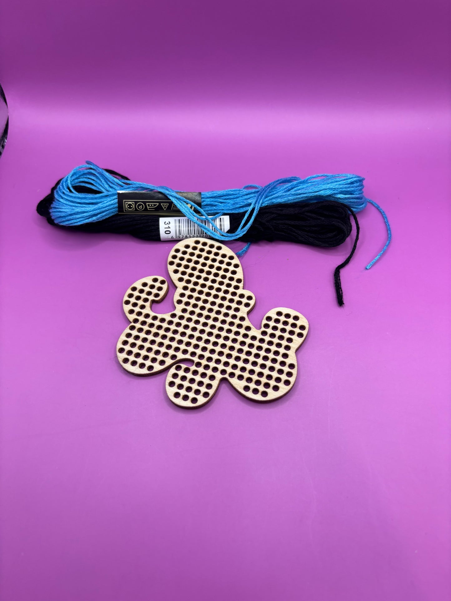 Wooden Cross Stitch mini Kits