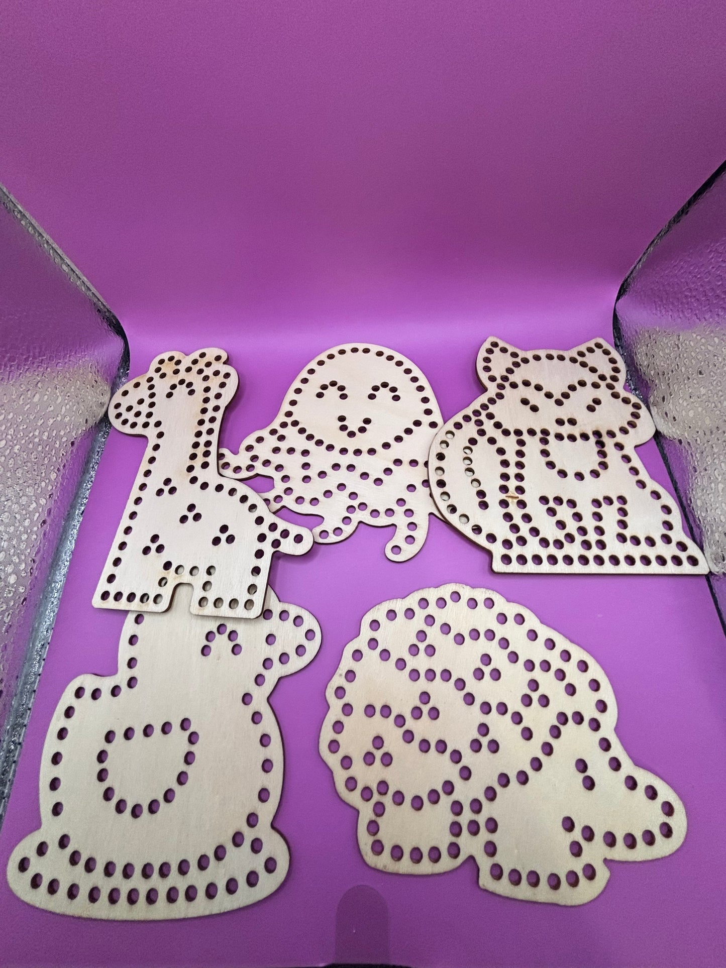 Animals Wearing Rope Sewing Boards