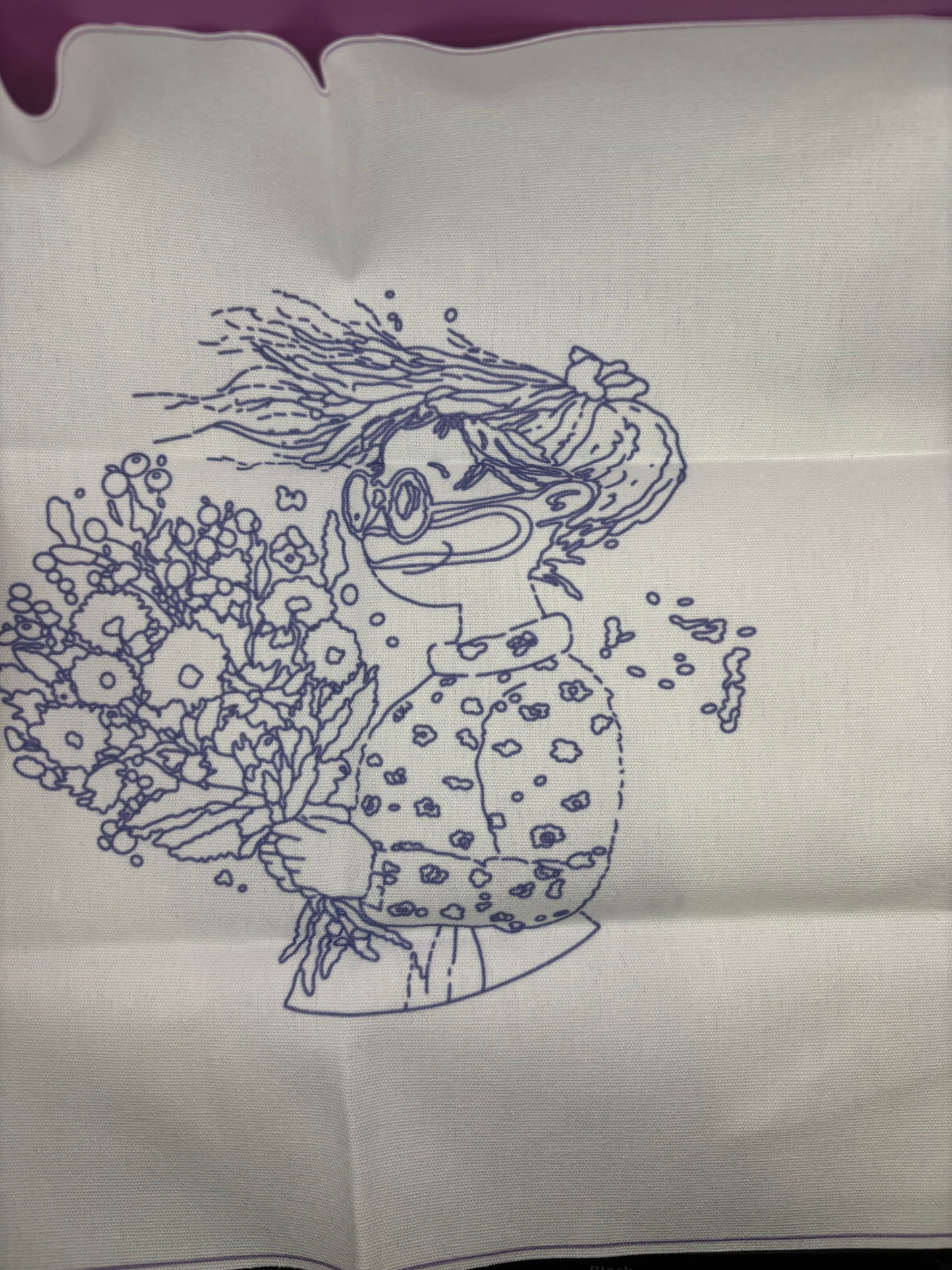 A Bunch of Flowers Embroidery Kit