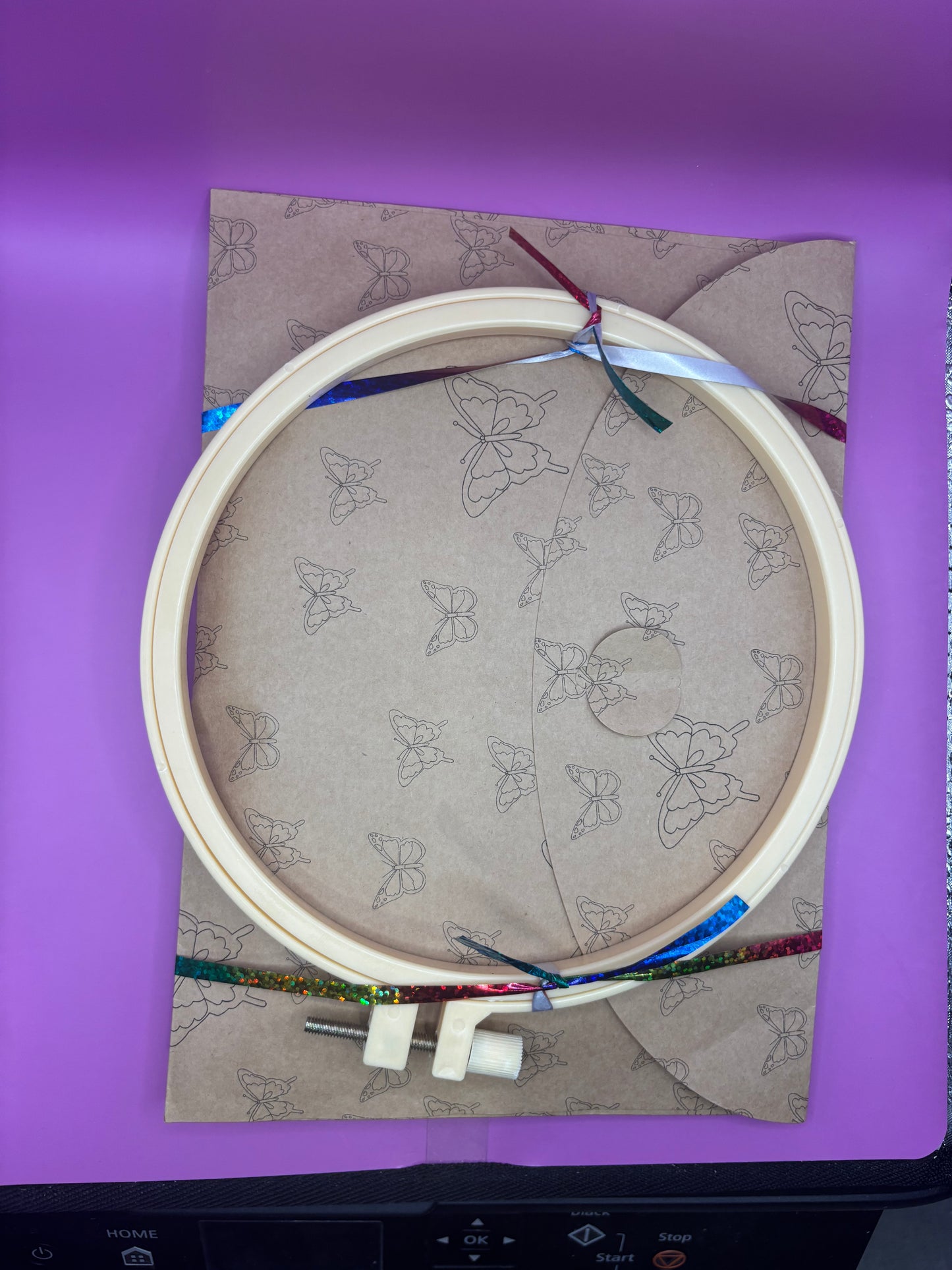 A Bunch of Flowers Embroidery Kit