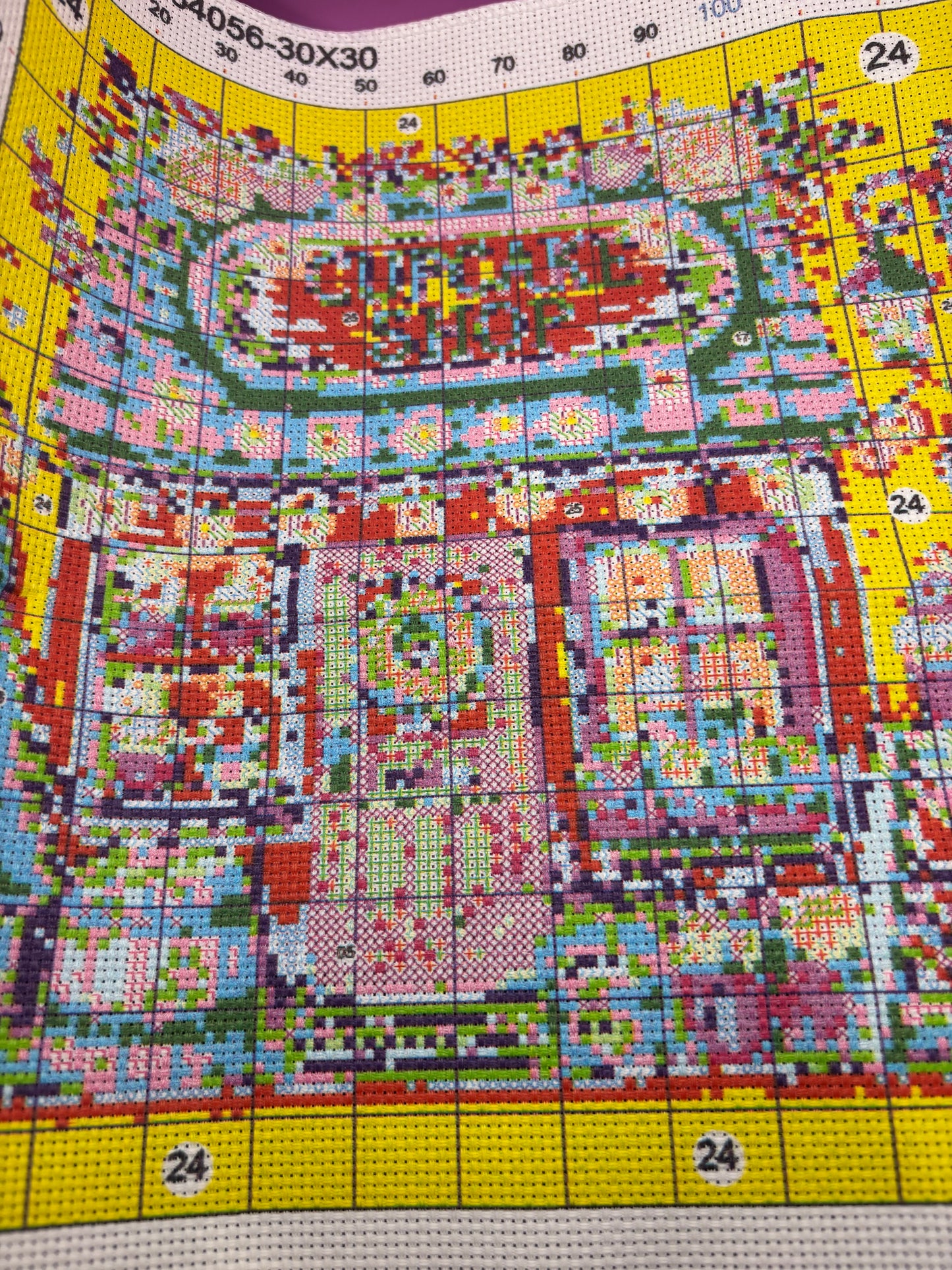 Cup Cake Shop Cross Stitch Kit