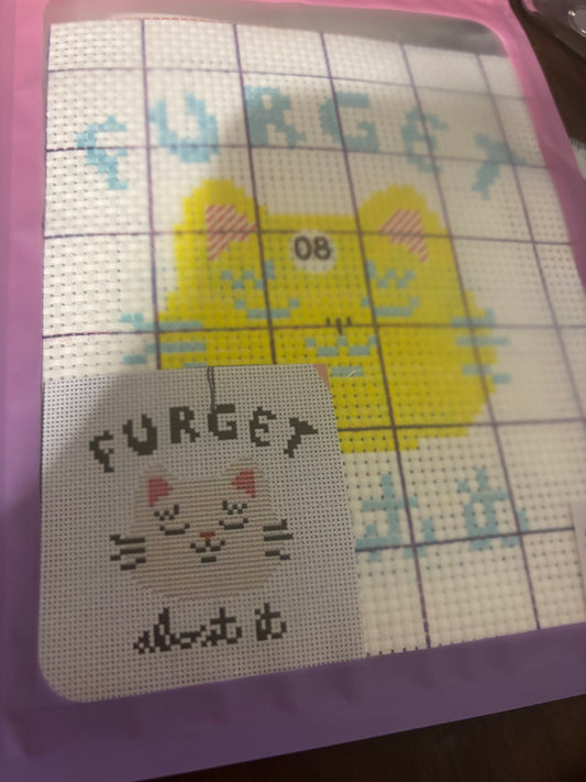 FURget about it Cross Stitch Kit