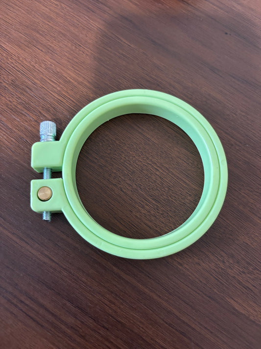 3 inch plastic hoop - Green