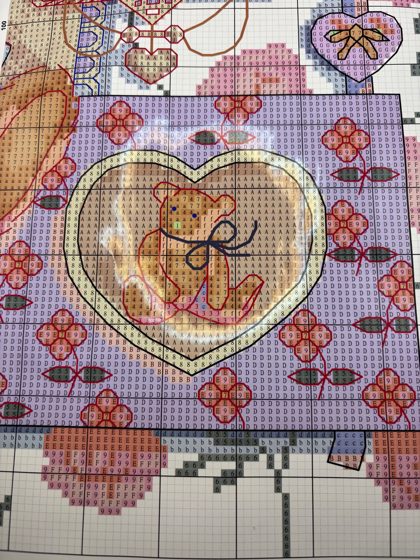 I love Bear Cross Stitch Kit
