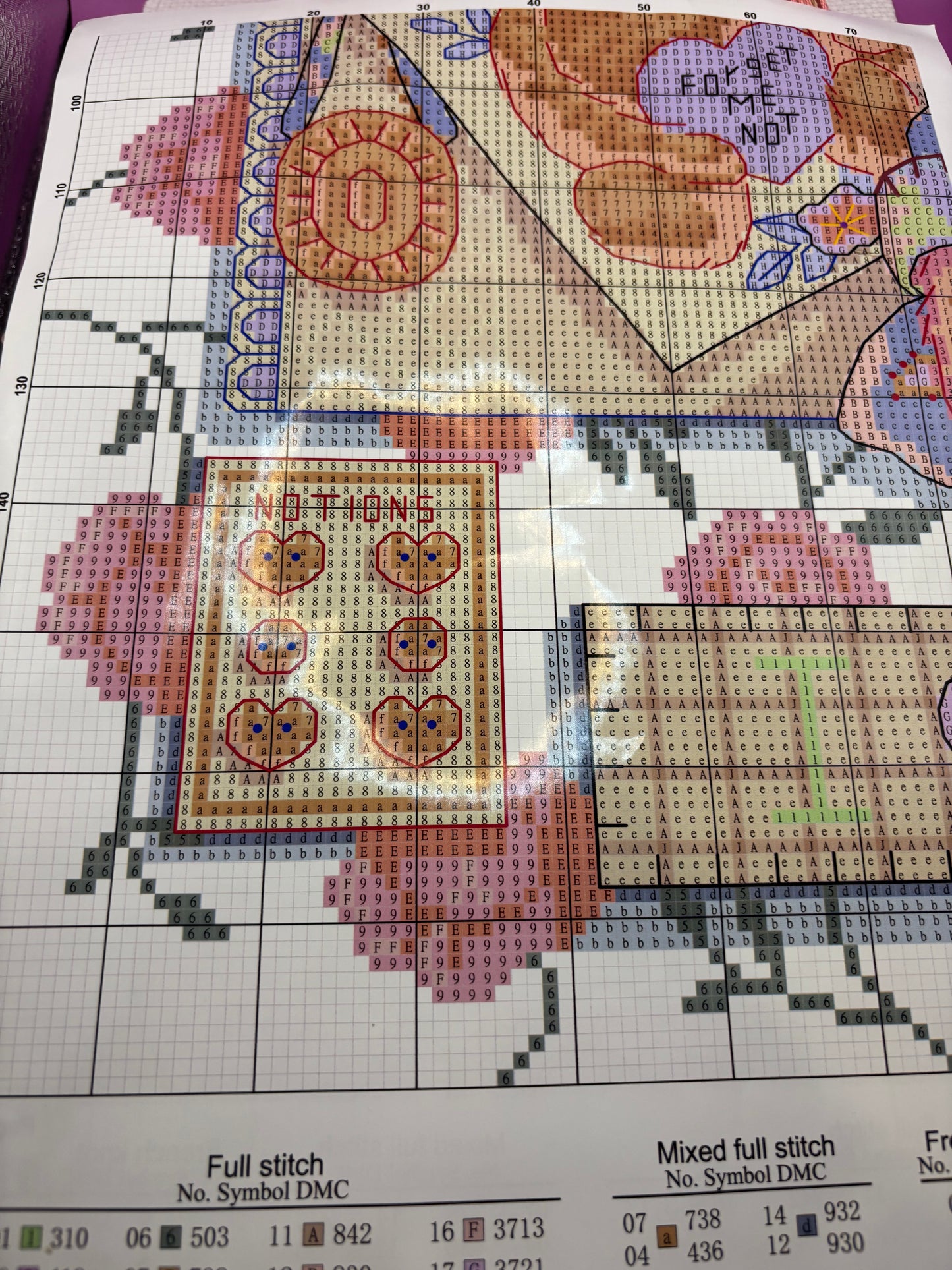 I love Bear Cross Stitch Kit