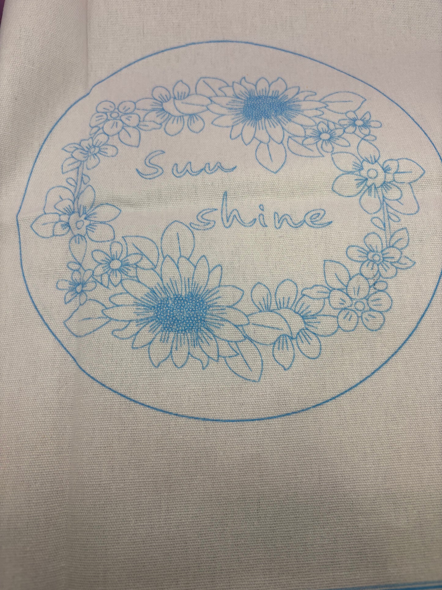 Sunshine Embroidery Kit