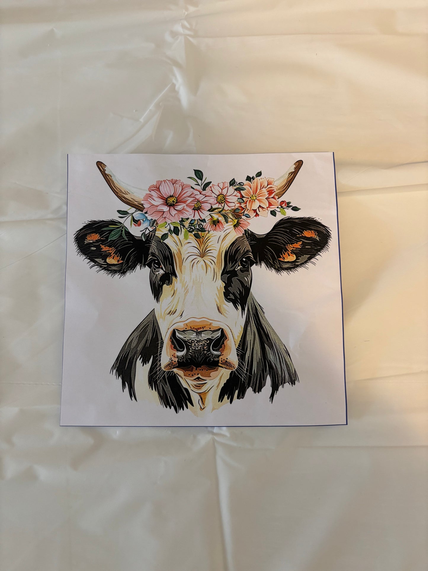 Flower Crown Cow
