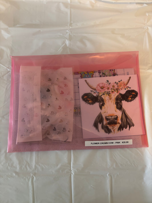 Flower Crown Cow