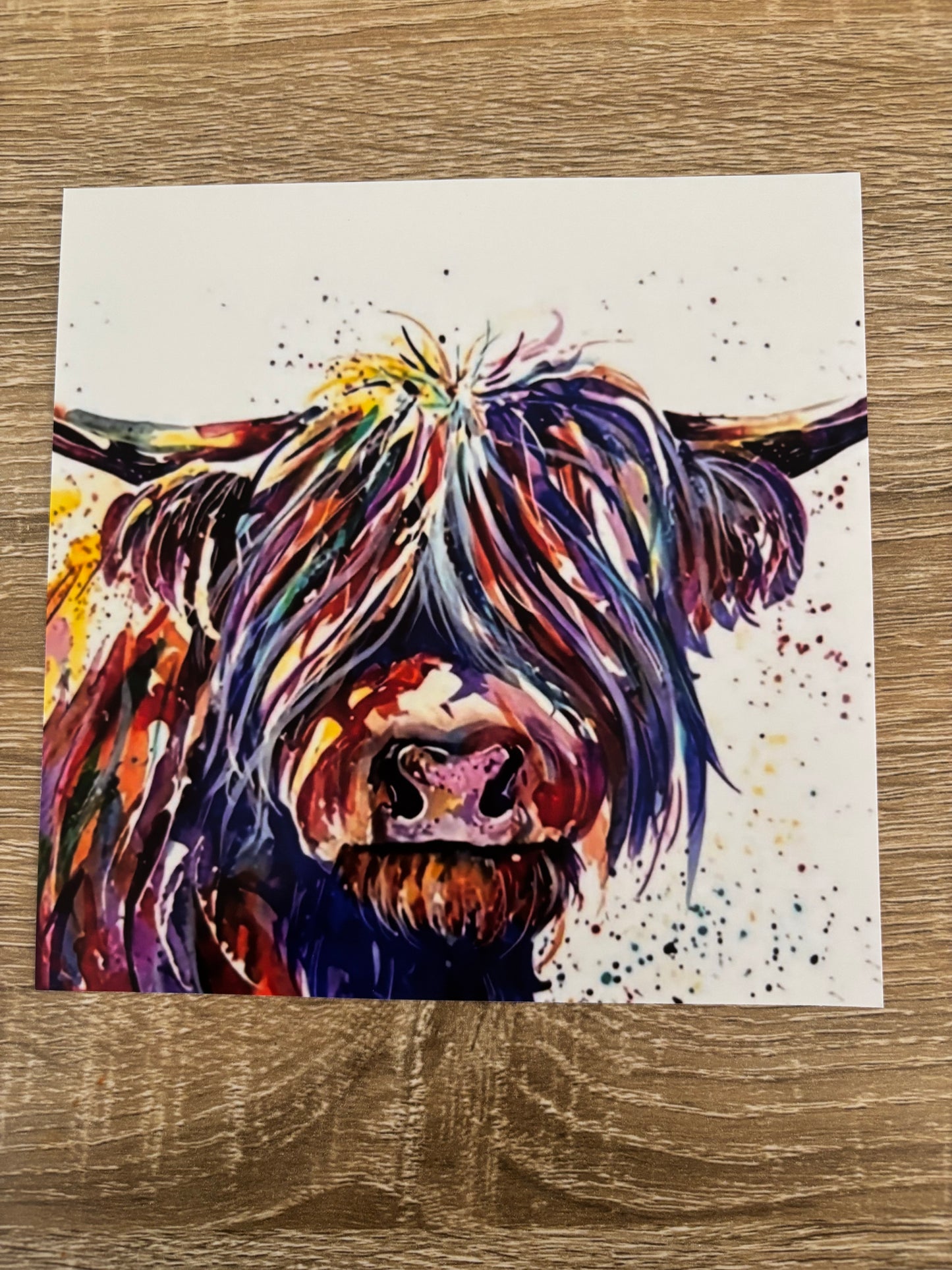 Oil Painting Bull