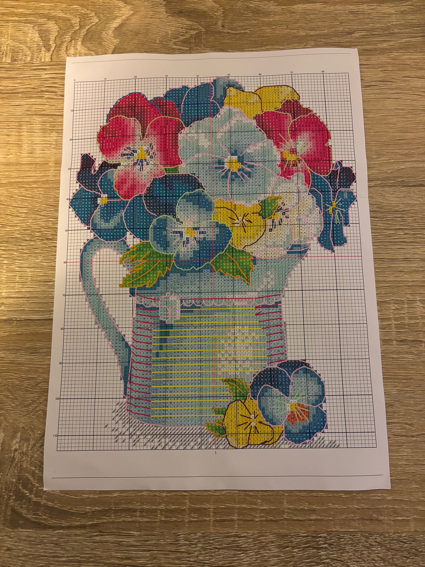 Pansy in a Barrel